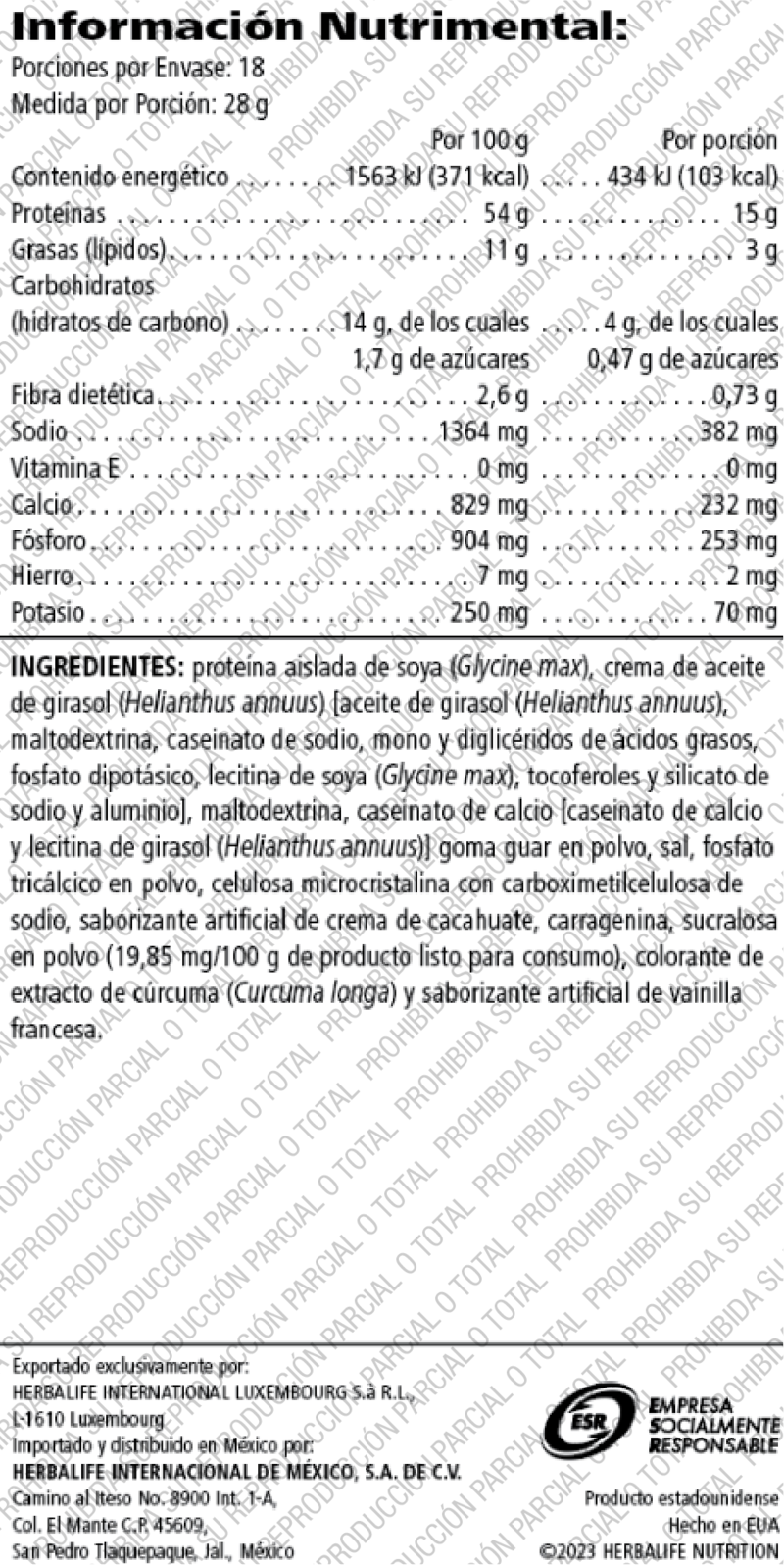 Gold sabor a Cacahuate 504 g