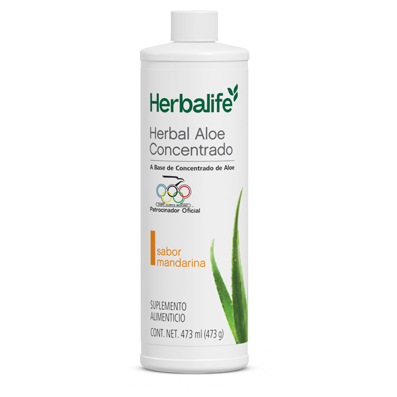 Herbal Aloe Concentrado Mandarina 473 ml
