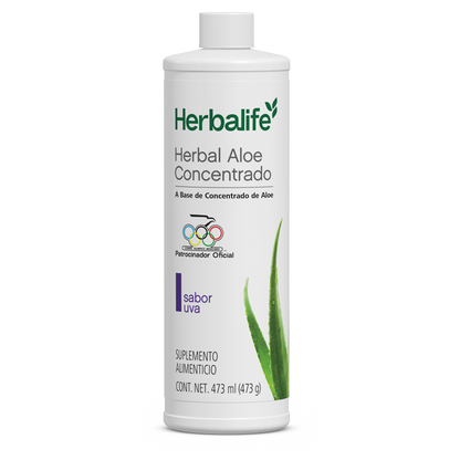 Herbal Aloe Concentrado Uva 473 ml