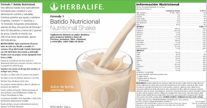 Herbalife® Número 1 Dulce de Leche 550 g