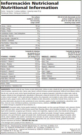 Herbalife® Número 1 Plátano 550 g