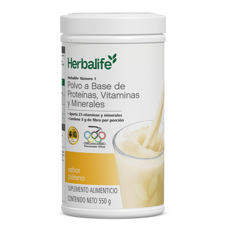 Herbalife® Número 1 Plátano 550 g