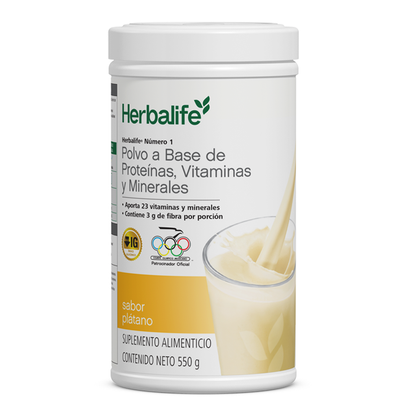 Herbalife® Número 1 Plátano 550 g